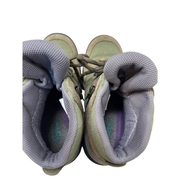 Vintage Vasque Hiking Boots Men’s US 6.5 Brown Suede Trail Ankle Padded - Picture 6 of 10